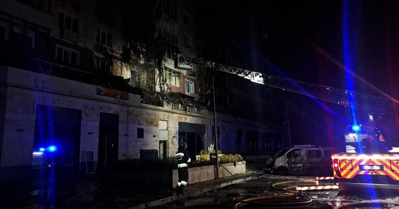 росія атакувала Умань і Черкаси: п'ятеро постраждалих, пожежі в багатоповерхівці і на підприємствах