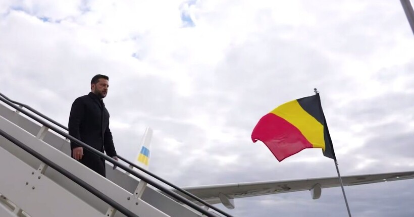 Зеленський прибув до Брюсселя на засідання Європейської ради