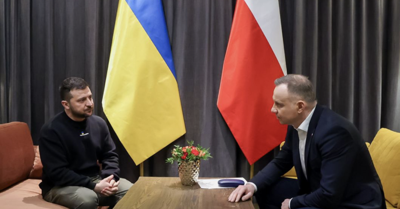 Зеленський провів чергову зустріч з Анджеєм Дудою: обговорили війну та подальшу співпрацю