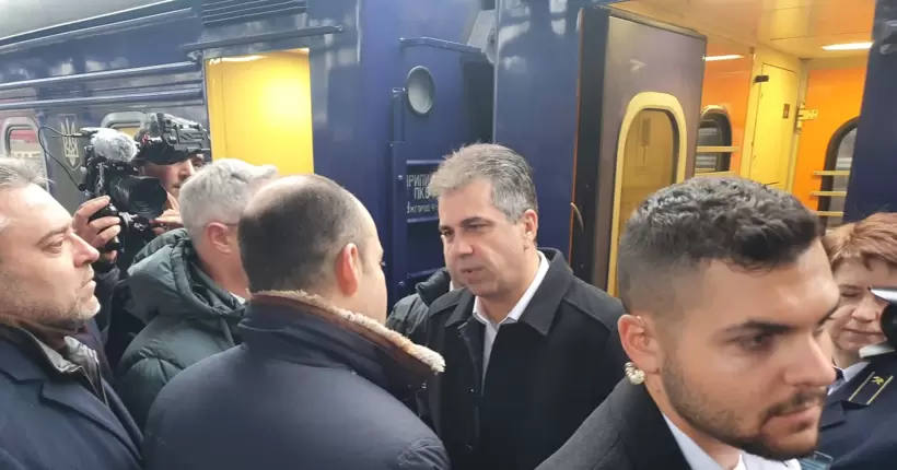 Глава МЗС Ізраїля приїхав до Києва вперше з початку повномасштабної війни