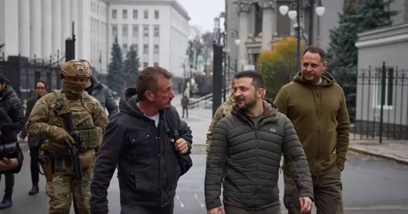 Шон Пенн презентував фільм про Україну на Берлінському кінофестивалі