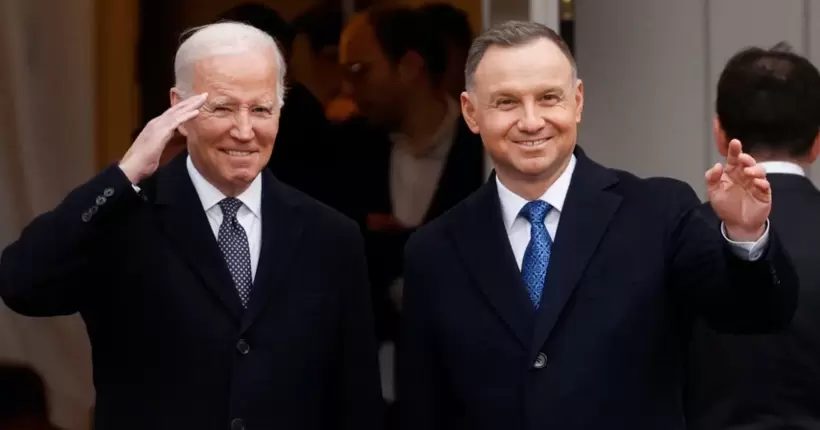 Дуда зустрівся з Байденом у Варшаві 