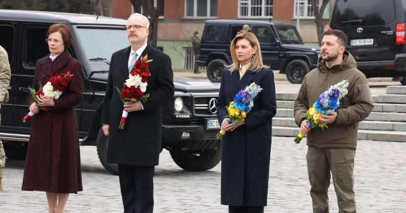 Зеленський з дружиною прибув до Львова