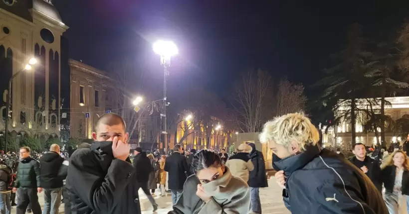 У Тбілісі на протесті затримали понад 60 людей, – МВС Грузії