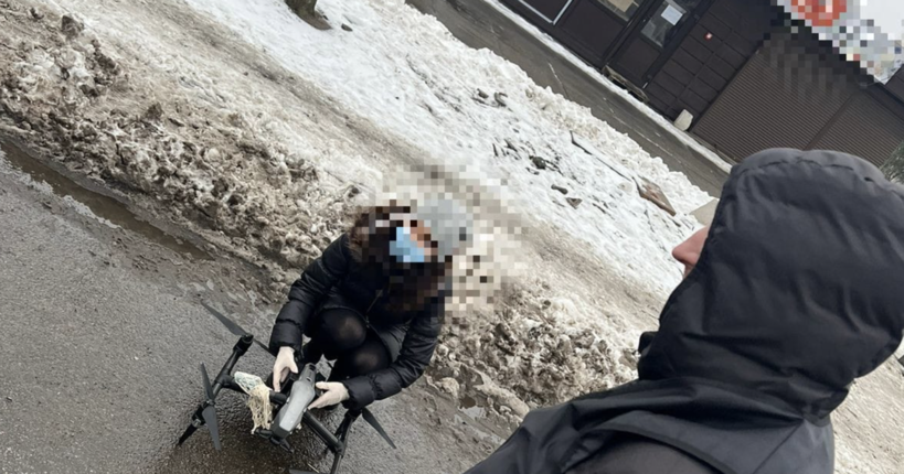 Викрадали дроном гроші під час 