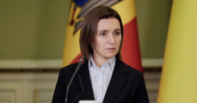 Санду заявила, що росія хоче перетворити Молдову на другу Білорусь 