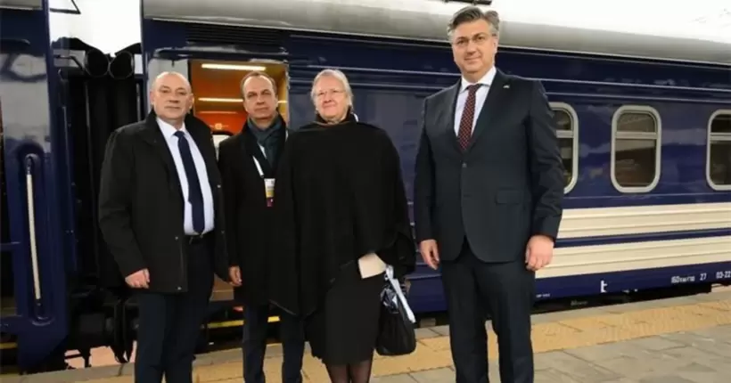У Київ прибули прем’єри Словаччини, Словенії і Хорватії