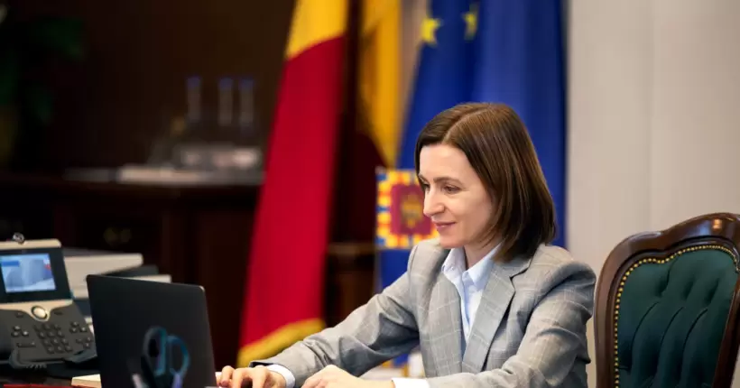 До України приїхала президентка Молдови Майя Санду