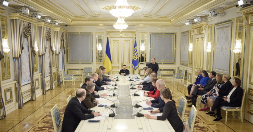 Зібрали понад $250 млн для України: Володимир Зеленський зустрівся з інвесторами Horizon Capital