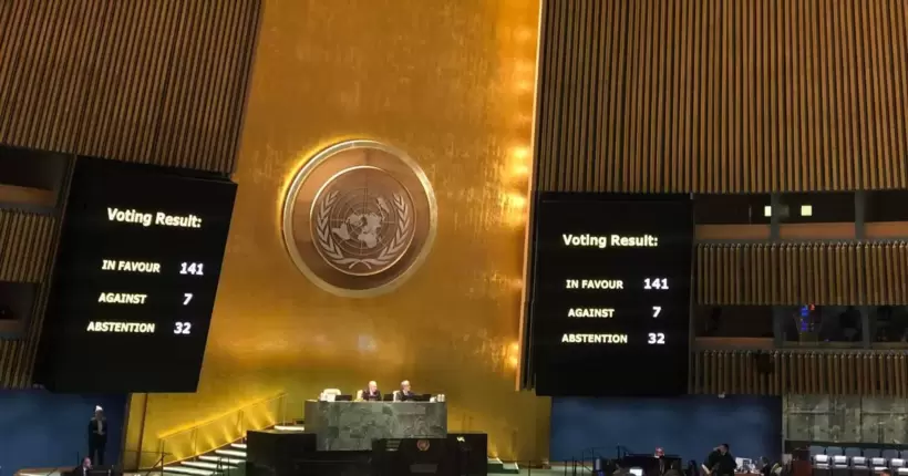 Китай в ООН підтримав резолюцію, де росію названо агресором