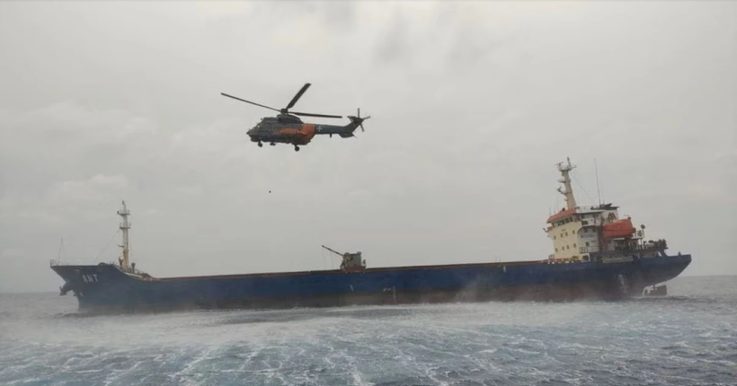 В Егейському морі не розминулись два вантажні кораблі