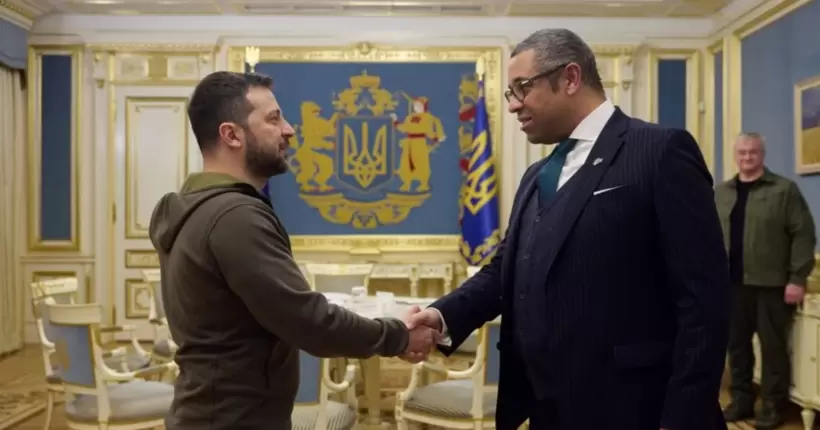 Зеленський зустрівся з головою МЗС Британії: усі подробиці