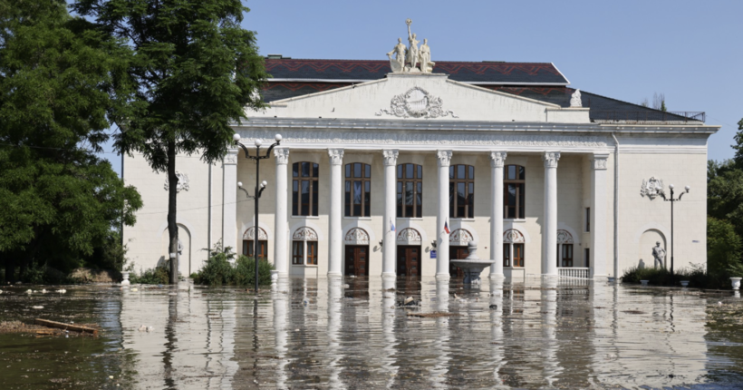 Підрив Каховської ГЕС: рівень води у Новій Каховці перестав збільшуватися