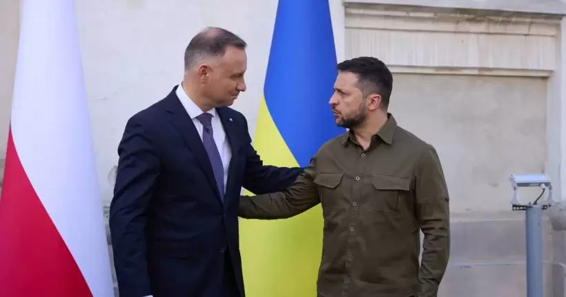 Зеленський та Дуда зустрілися в Луцьку. Фото