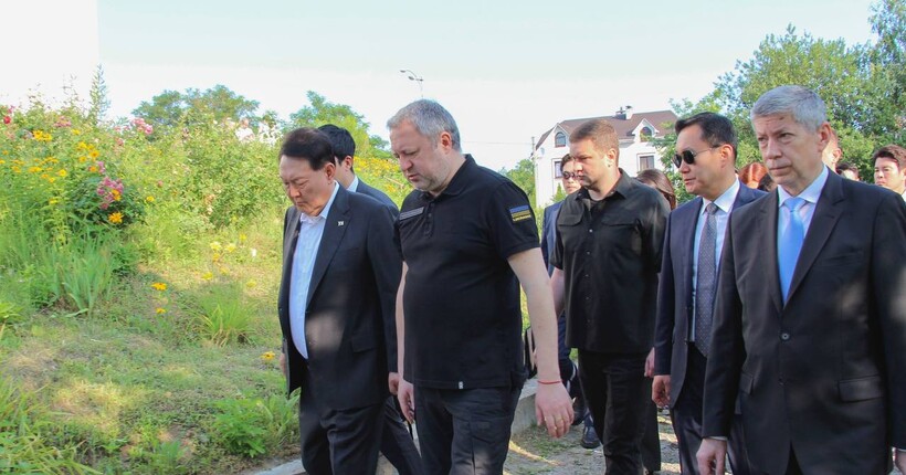 Генпрокурор показав президенту Південної Кореї місця воєнних злочинів росіян в Бучі