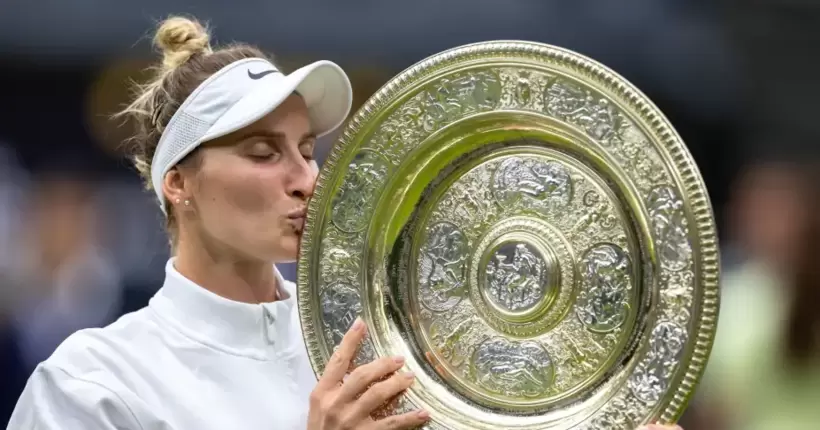 Вондроушова вперше в кар'єрі стала чемпіонкою Вімблдону