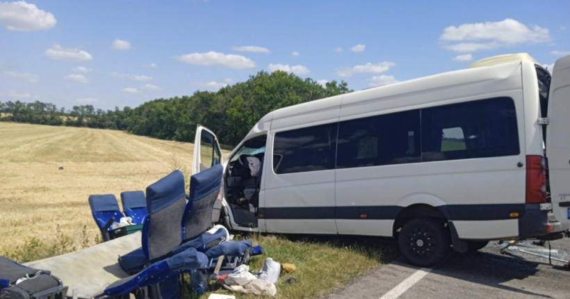 У Кіровоградській області маршрутка потрапила в ДТП: є жертви