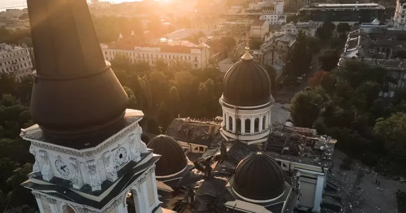 В ПЦУ відреагували на знищення росією Спасо-Преображенського собору в Одесі