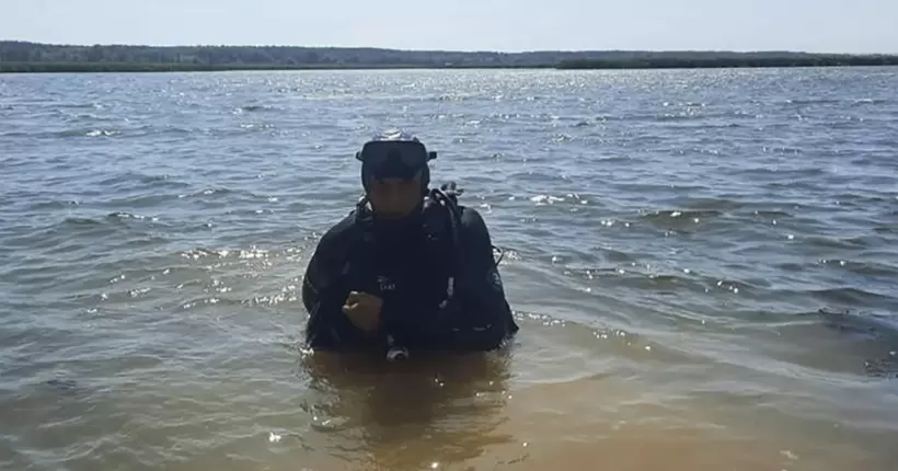 В Харківській області під водою знешкодили ворожу авіабомбу 