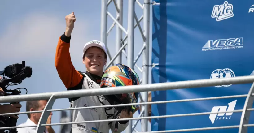 Вперше в історії: 14-річний українець став чемпіоном Європи з картингу