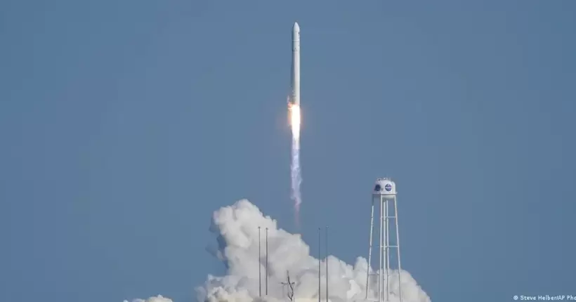 Українсько-американська ракета Antares вивела на орбіту вантажний корабель
