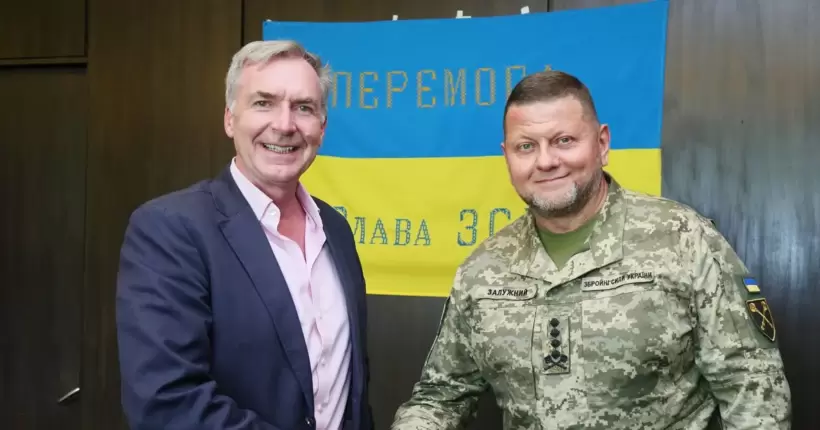 До Києва приїхав начальник Генштабу Великої Британії Тоні Радакін та зустрівся із Залужним