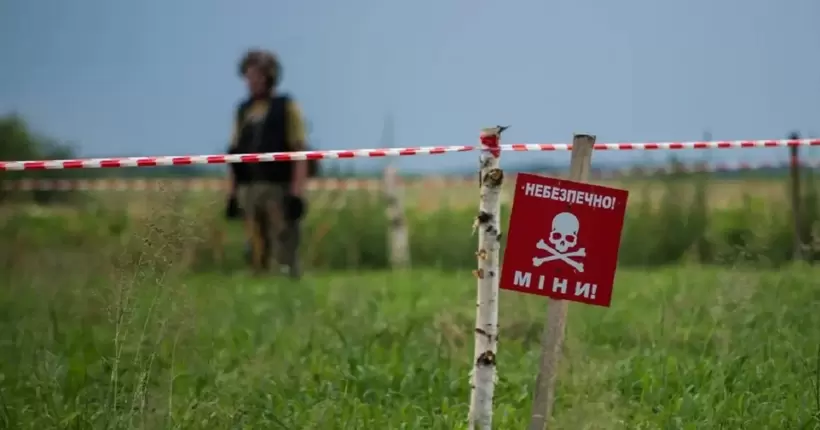 В Україні на деяких ділянках фронту - до п’яти мін на один квадратний метр, - Резніков