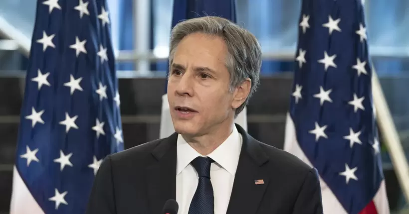 Блінкен: США не припинять допомагати Україні, тому агресія рф не має сенсу
