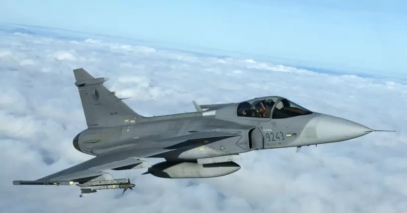Швеція поки не планує передавати Україні винищувачі Gripen