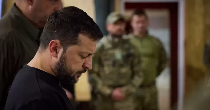 Зеленський відвідав військових на Бахмутському напрямку (відео)