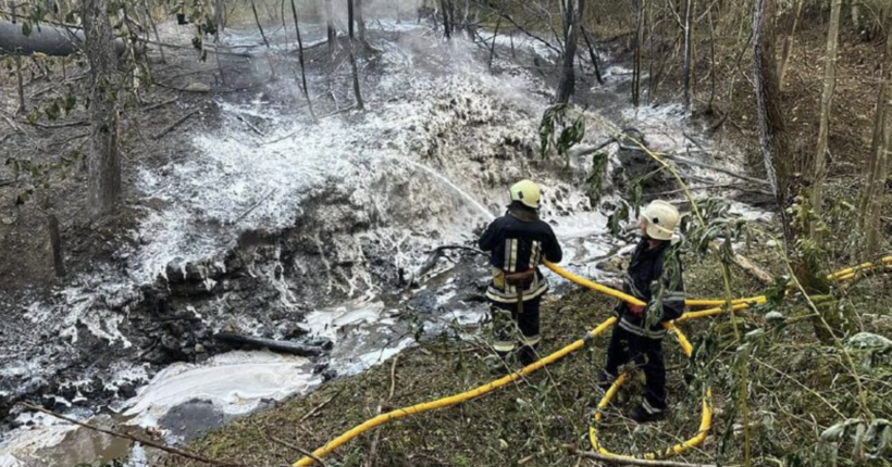 В Івано-Франківській області ліквідовано наслідки прориву нафтопроводу 