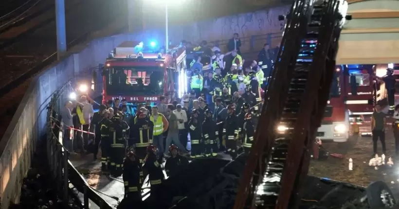 В Італії внаслідок ДТП загинули десятки людей, серед них - українці (фото, відео)