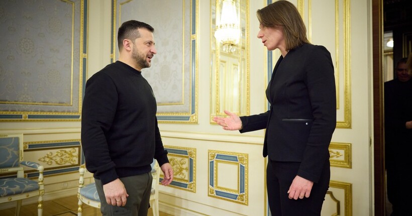 Зеленський зустрівся з міністеркою закордонних справ Нідерландів