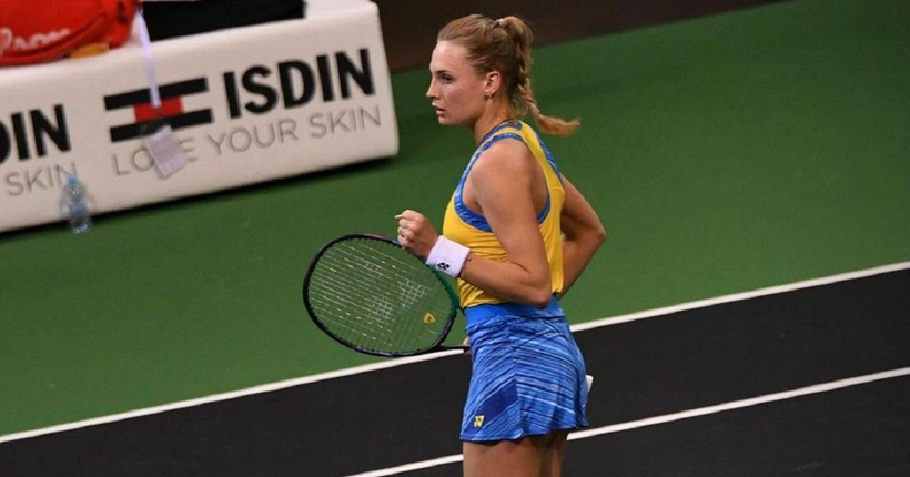 Українська тенісистка Даяна Ястремська перемогла сьому ракетку світу Маркету Вондроушову