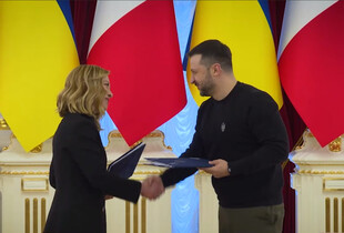 Україна та Італія підписали двосторонню безпекову угоду, – Зеленський 