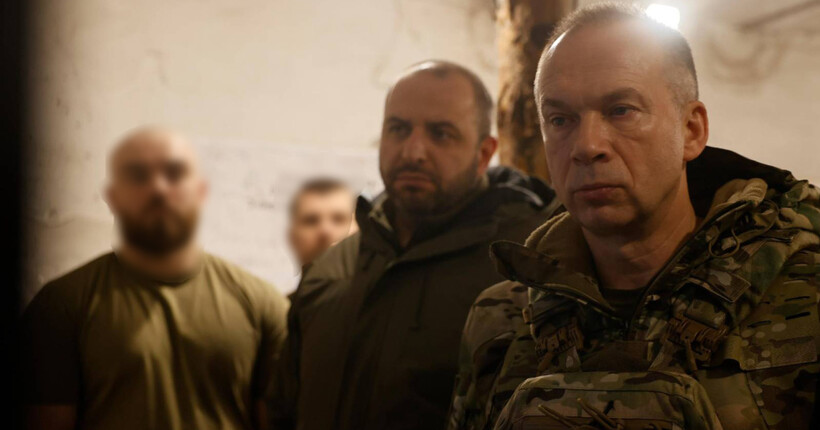 Сирський та Умєров відвідали передові позиції на фронті: яка ситуація на полі бою