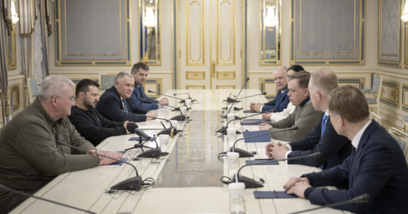 Зеленський зустрівся з делегацією парламенту Естонії: деталі переговорів