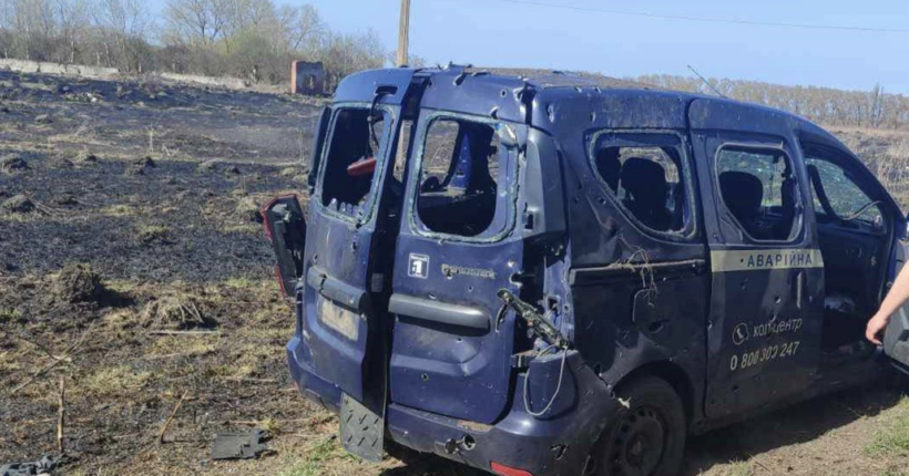 На Сумщині енергетики потрапили під артилерійський обстріл 