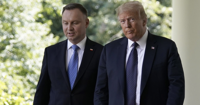 Дуда зустрівся з Трампом у Нью-Йорку для обговорення війни в Україні