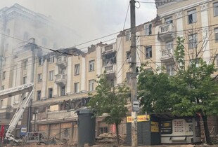Масований удар по Дніпру та області: палає багатоповерхівка, є загиблі та поранені
