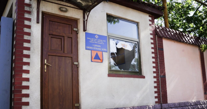 Ракетний удар по Одесі: у місті пошкоджена пожежна частина