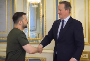 Зеленський у Києві зустрівся з Кемероном: про що говорив із головою МЗС Британії