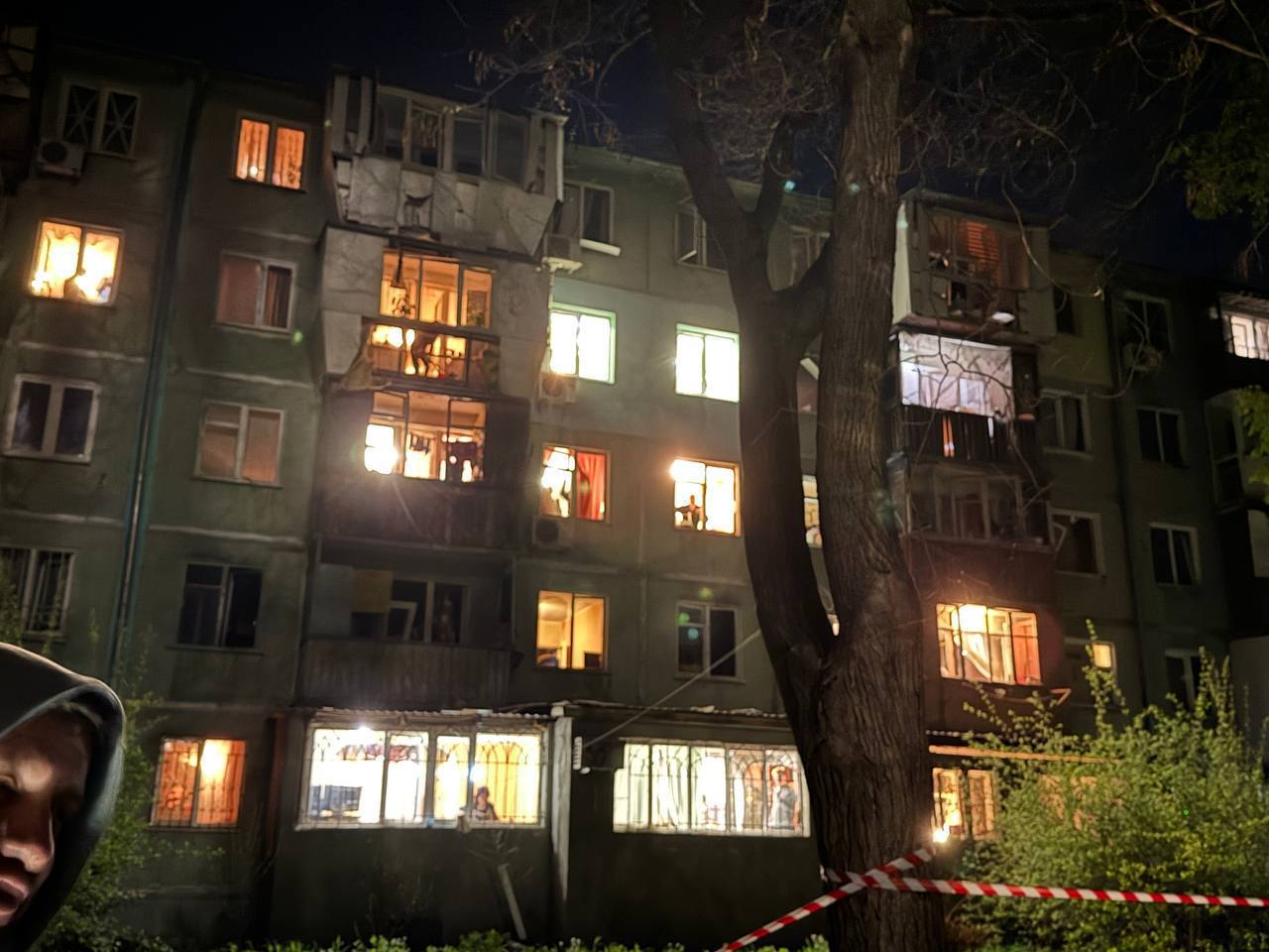 наслідки обстрілу одеси