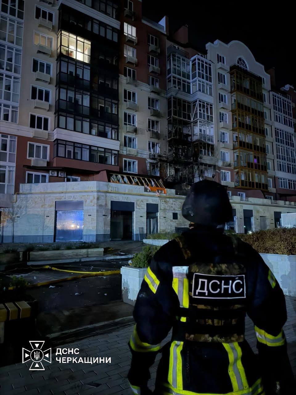 Обстріл Умані - фото наслідків від ДСНС