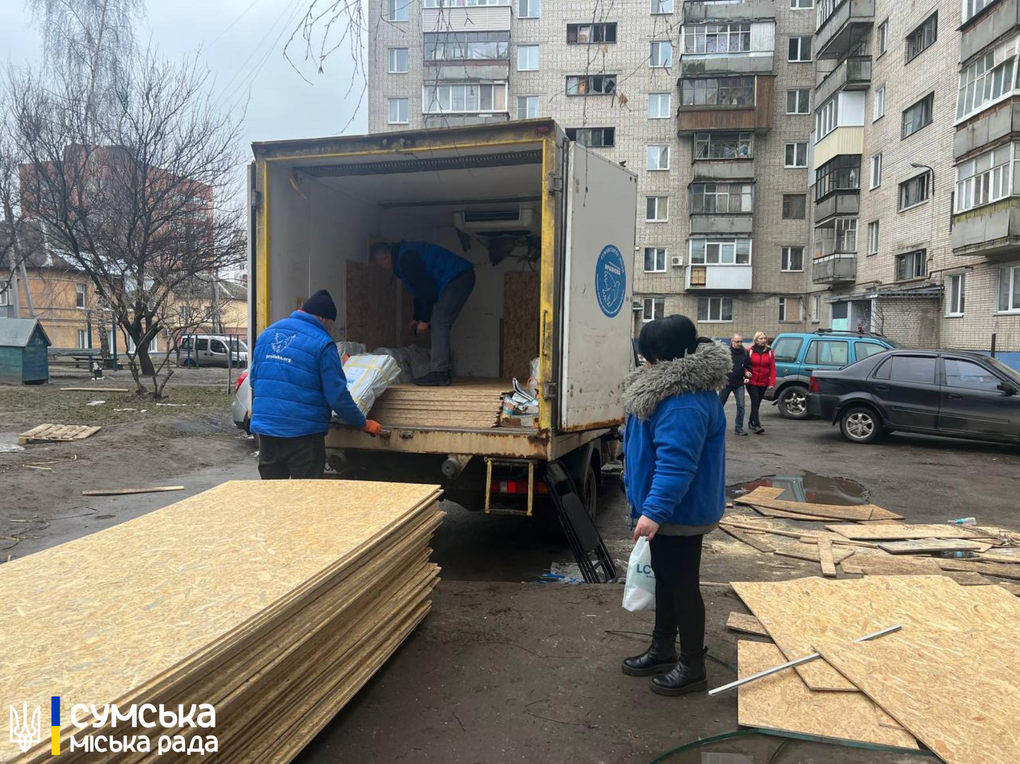 наслідки обстрілу Сум