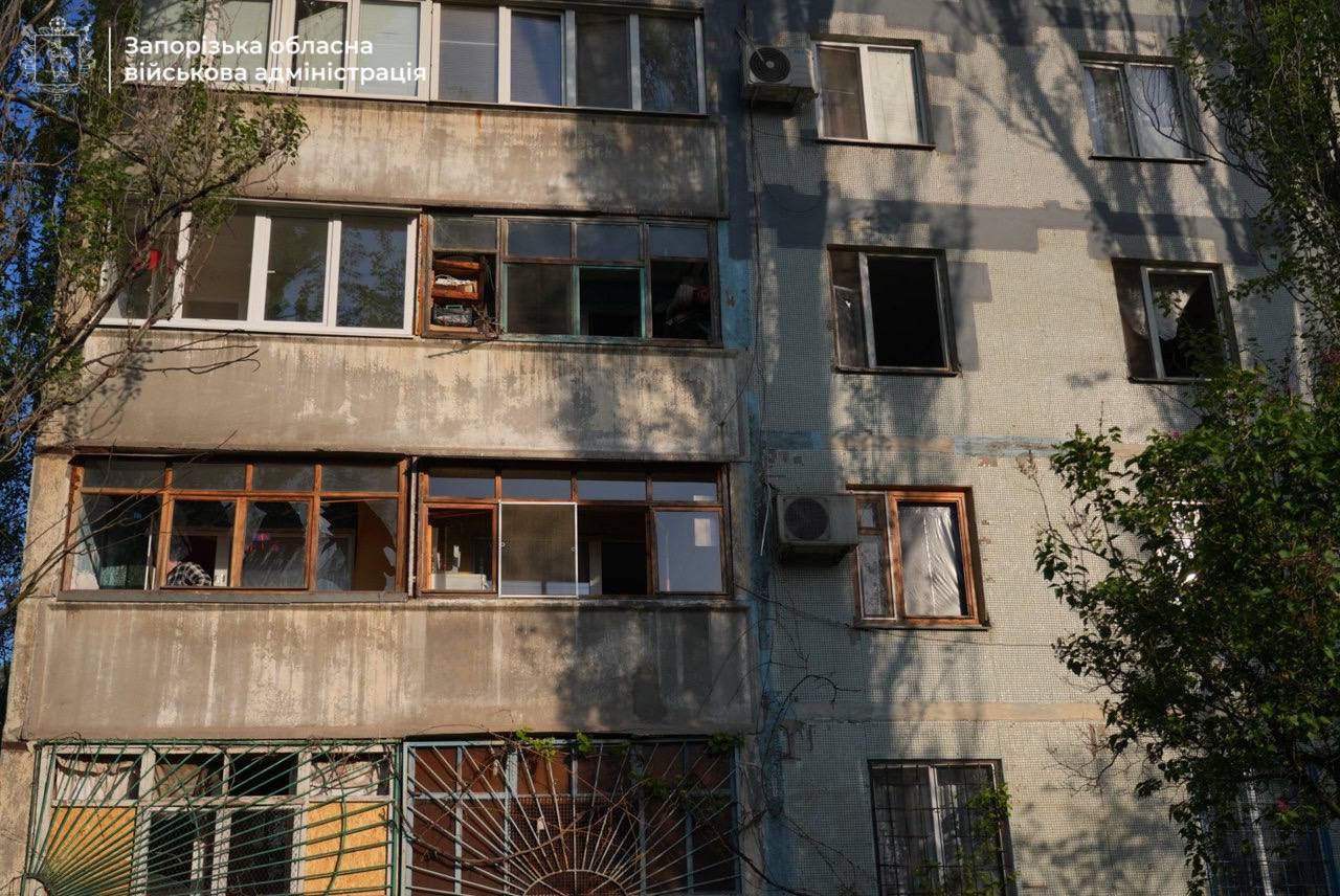обстріл Запоріжжя