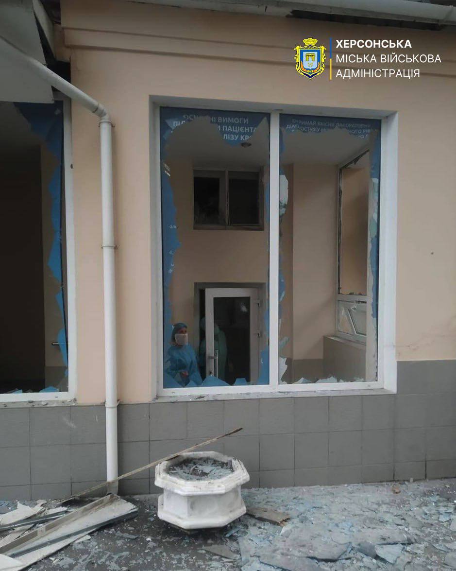 обстріл Херсону
