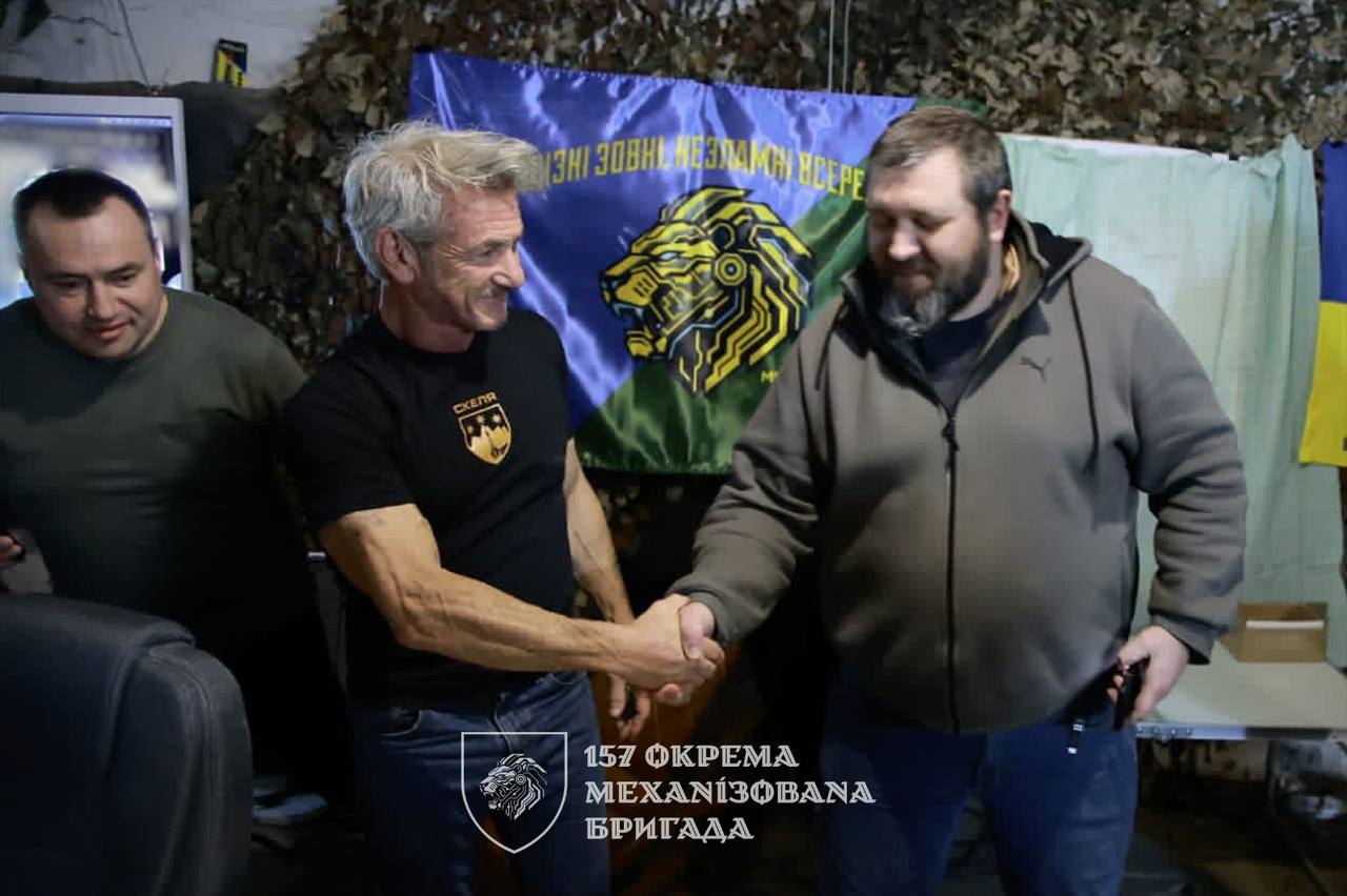 Шон Пенн на Донбасі
