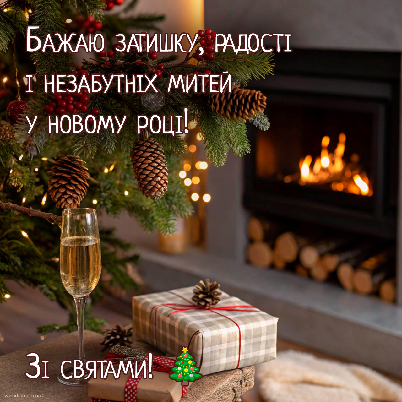 привітання з Новим роком