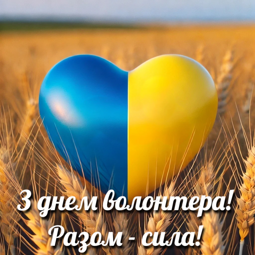 З міжнародним Днем волонтера – привітання